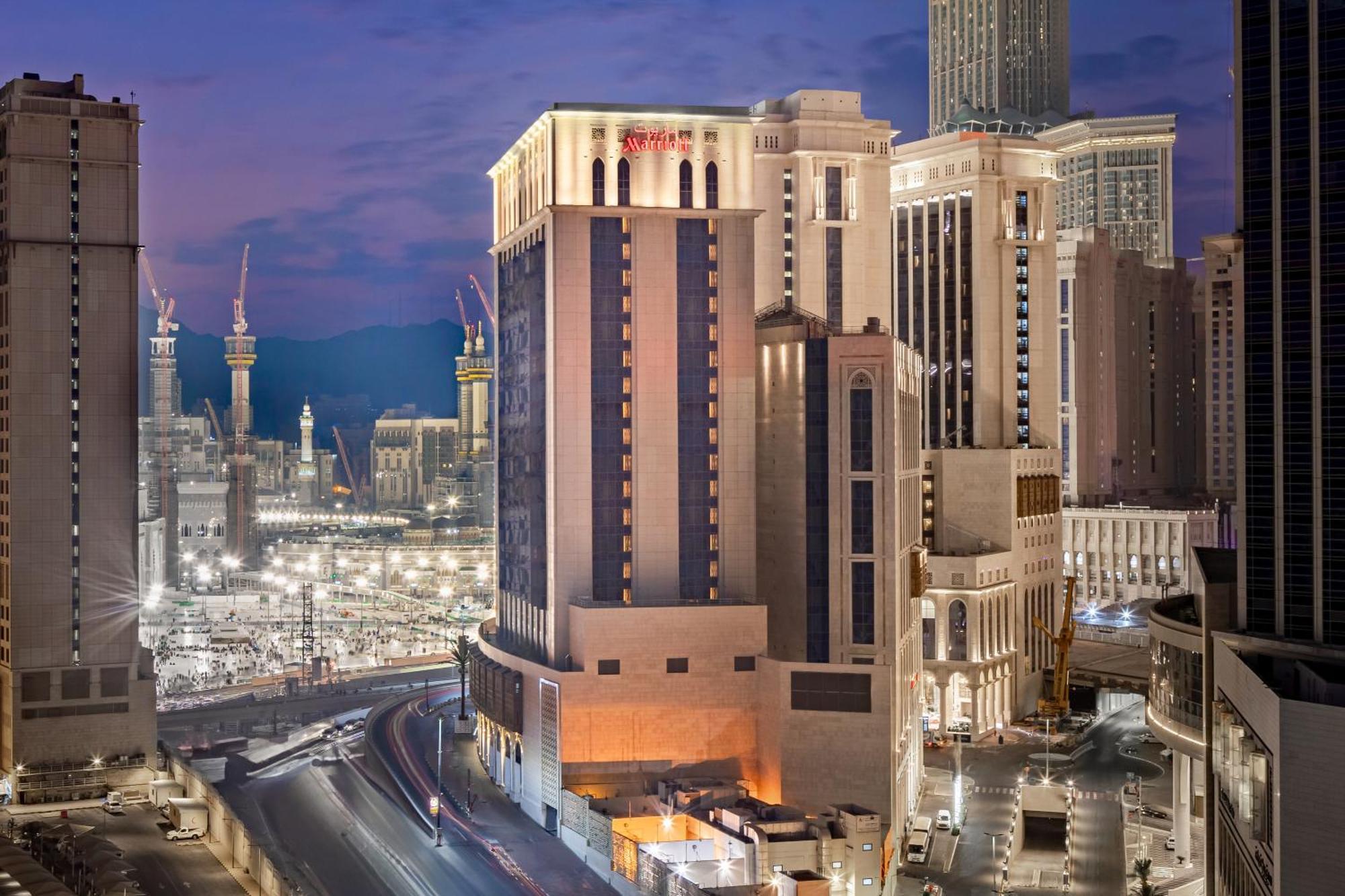 Jabal Omar Marriott Hotel Makkah Mecca Exterior photo The hotel in 2013